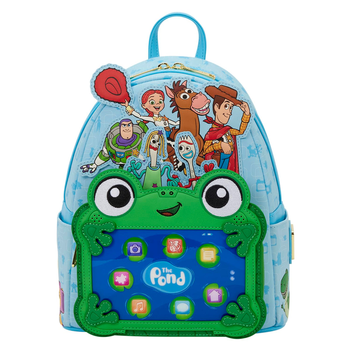 Loungefly Disney: Pixar - Toy Story 5 - to Infinity and Beyond - Embroidered Characters Mini Backpack – Gift for Kids & Adults – Collectible Bags