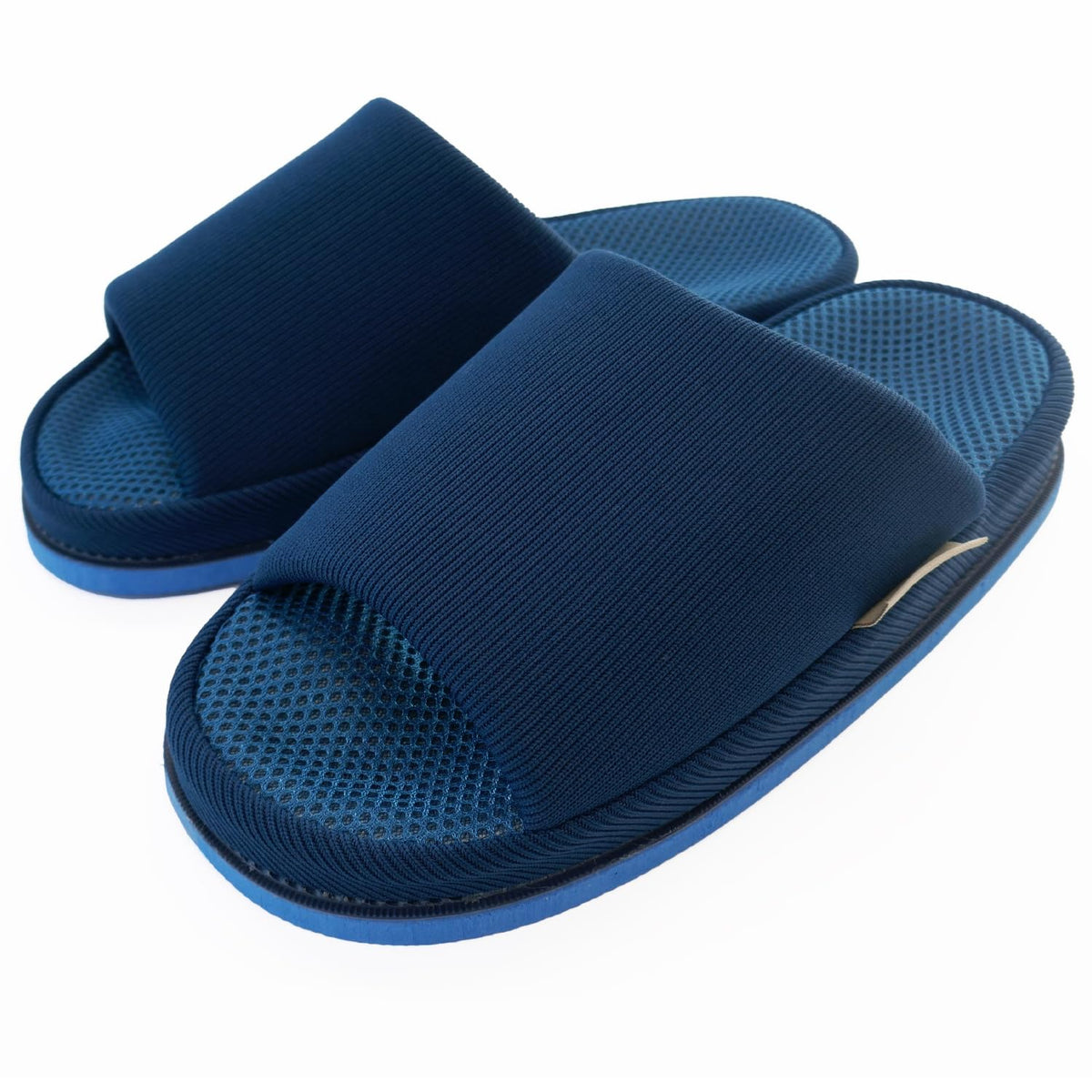 オクムラ Okumura NRAA5901BL Slippers, Reflex, Stimulate the Base of Thumb, Large, Blue, Press Point Massage