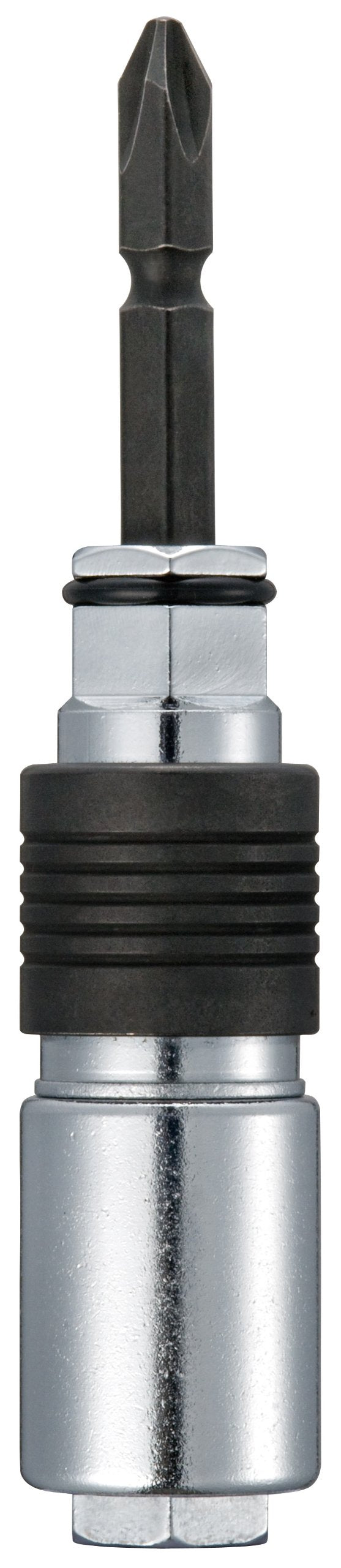 Tajima BS1013-6K Bit Replaceable Double Socket for Impact Drivers, Hex Angle, 0.4 x 0.5 inches (10 x 13 mm), 1 Piece
