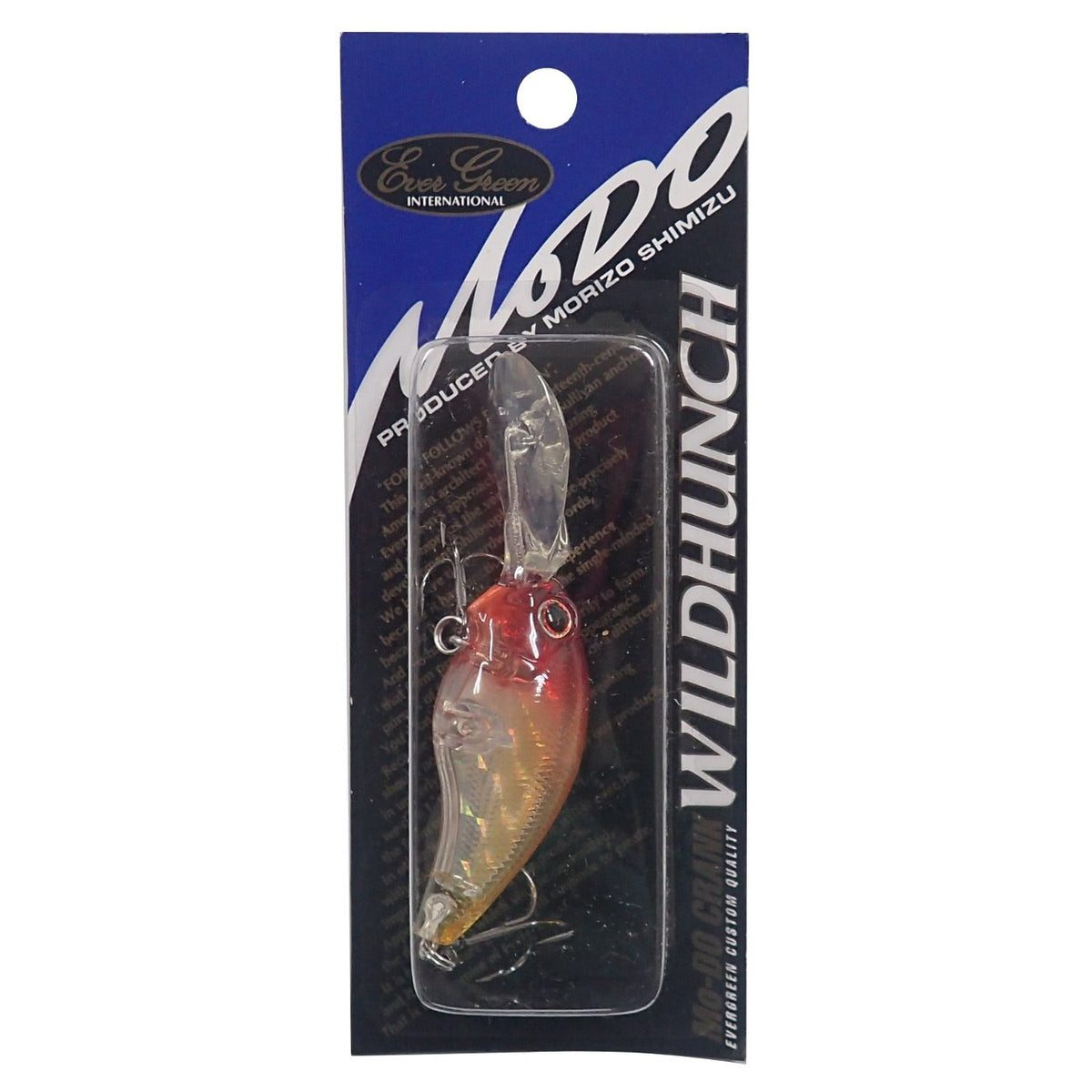 Evergreen #066 Crankbait Mode, Wild Hunch, 0.3 oz (9.6 g), 2.0 inches (5.2 cm), Flash Crown