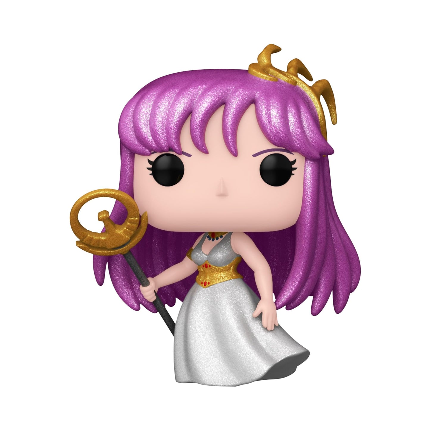 FUNKO POP! ANIME: Saint Seiya Athena (Saori Kido) in Diamond Collection Glitter (AE Exclusive)