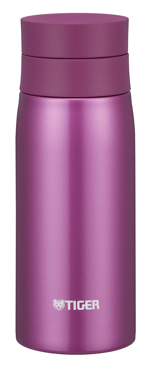 Tiger Thermos Bottle MCY-A035PS Mug Bottle, Rose Pink, 11.8 fl oz (350 ml)