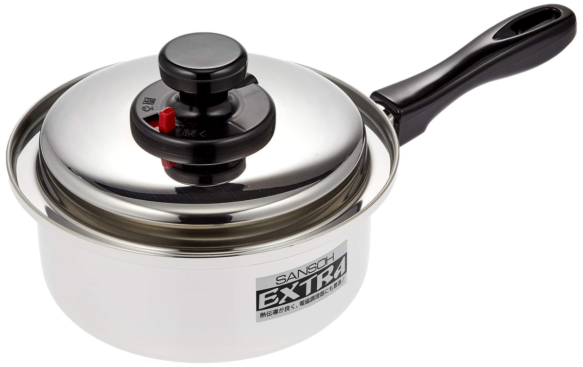 18-10 extra one-handed pot 18cm