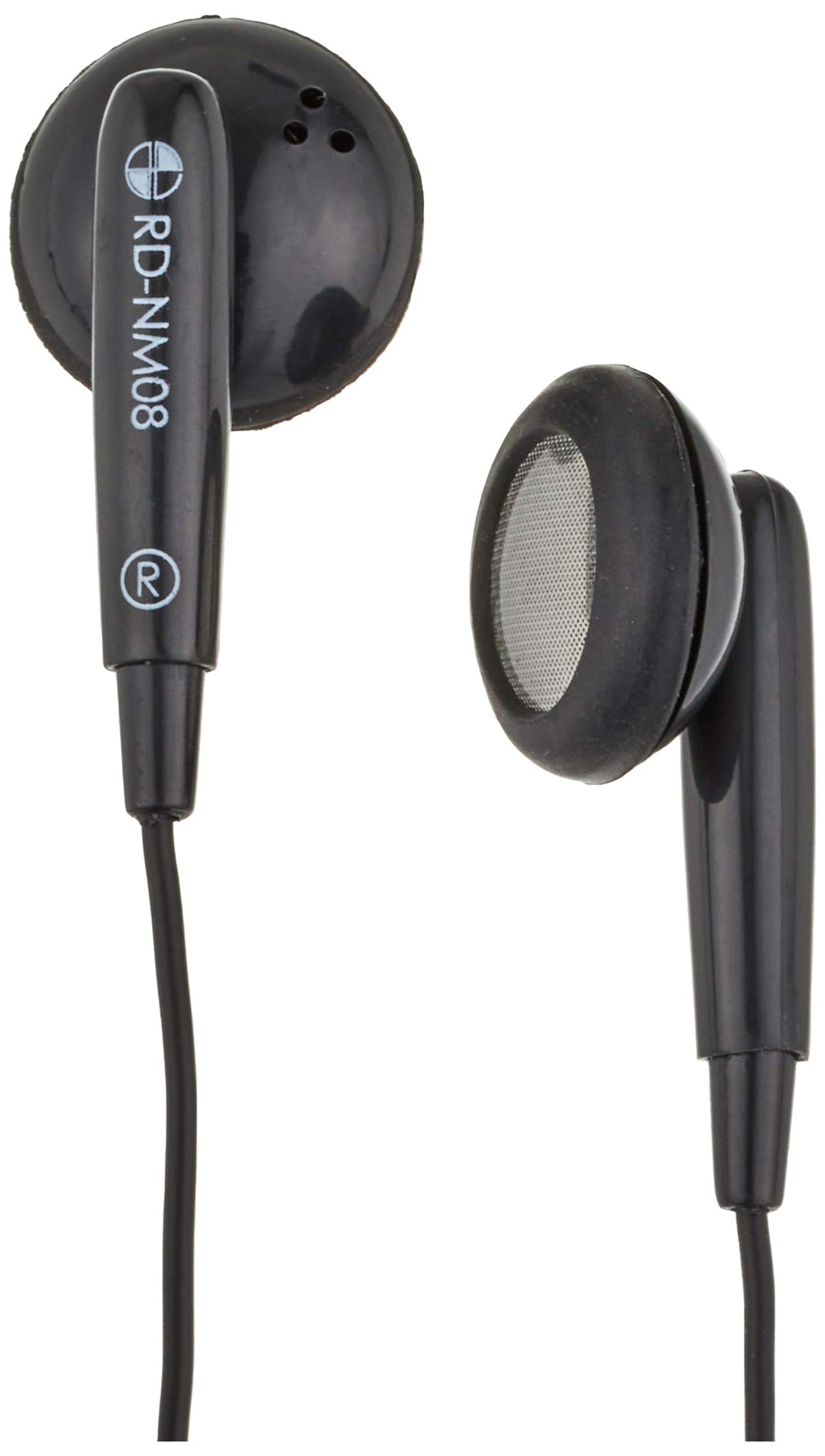 Asahi Denki ELPA Stereo Inner Hong 0.8m Black RD-NM08 (BK)