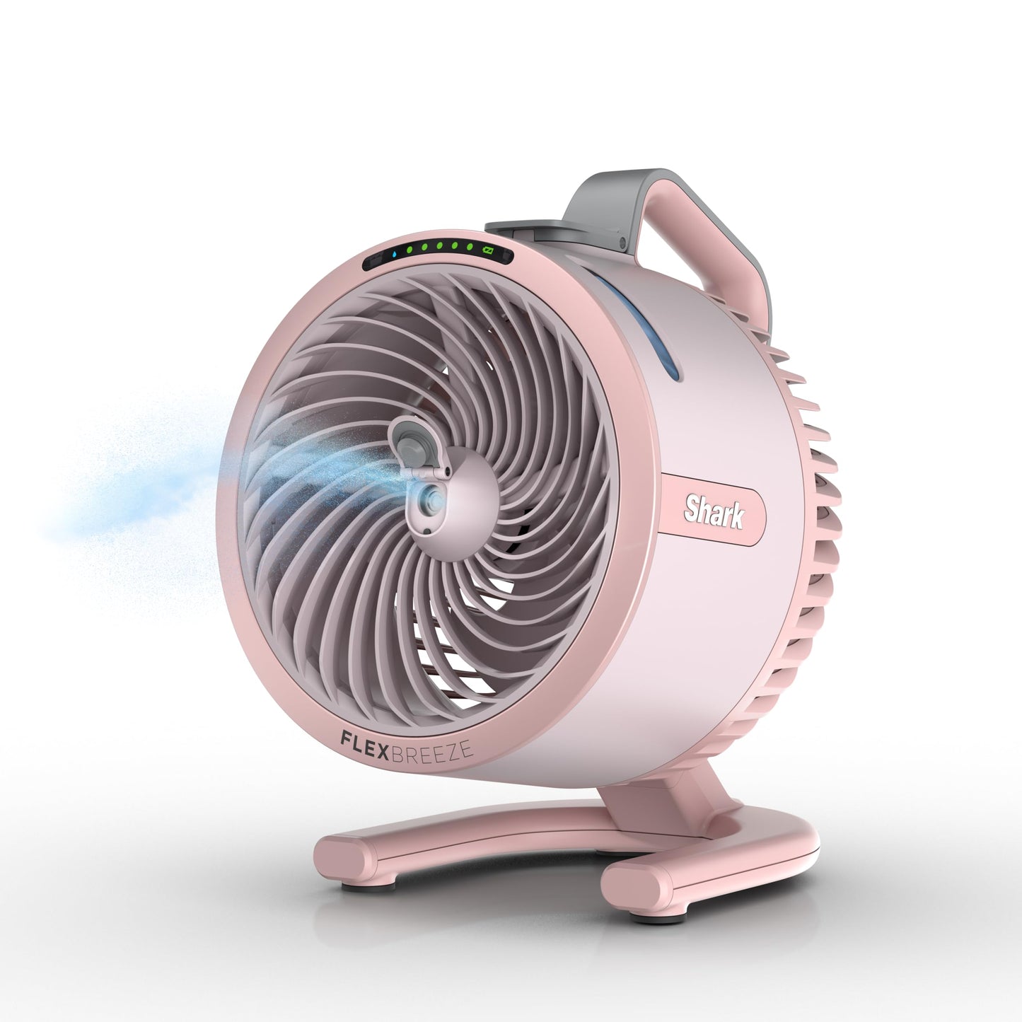 Shark FlexBreeze HydroGo Pro Portable Misting Fan, Peony, FA056PK