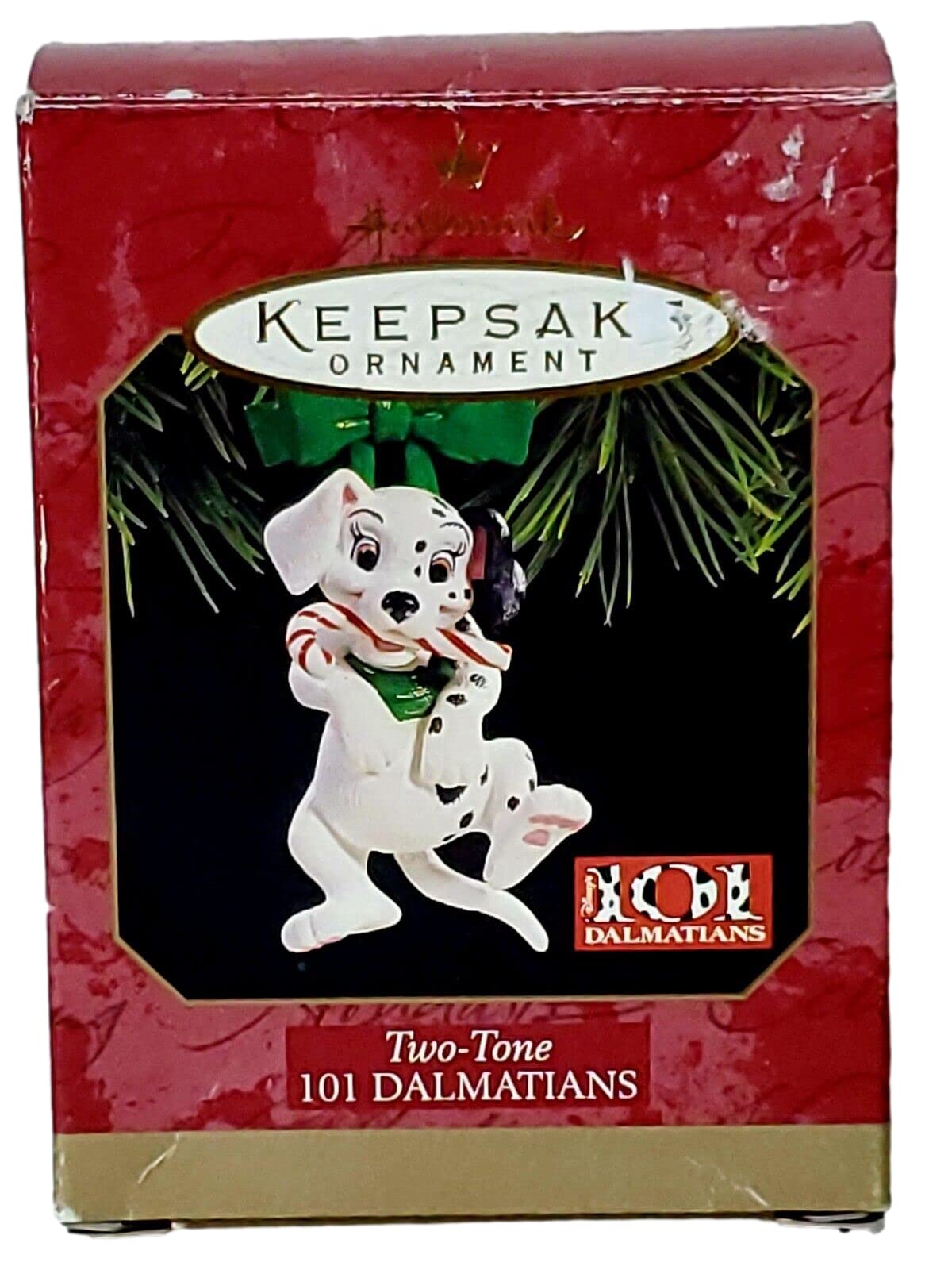 Hallmark Ornament Disney's 101 Dalmations Two-Tone
