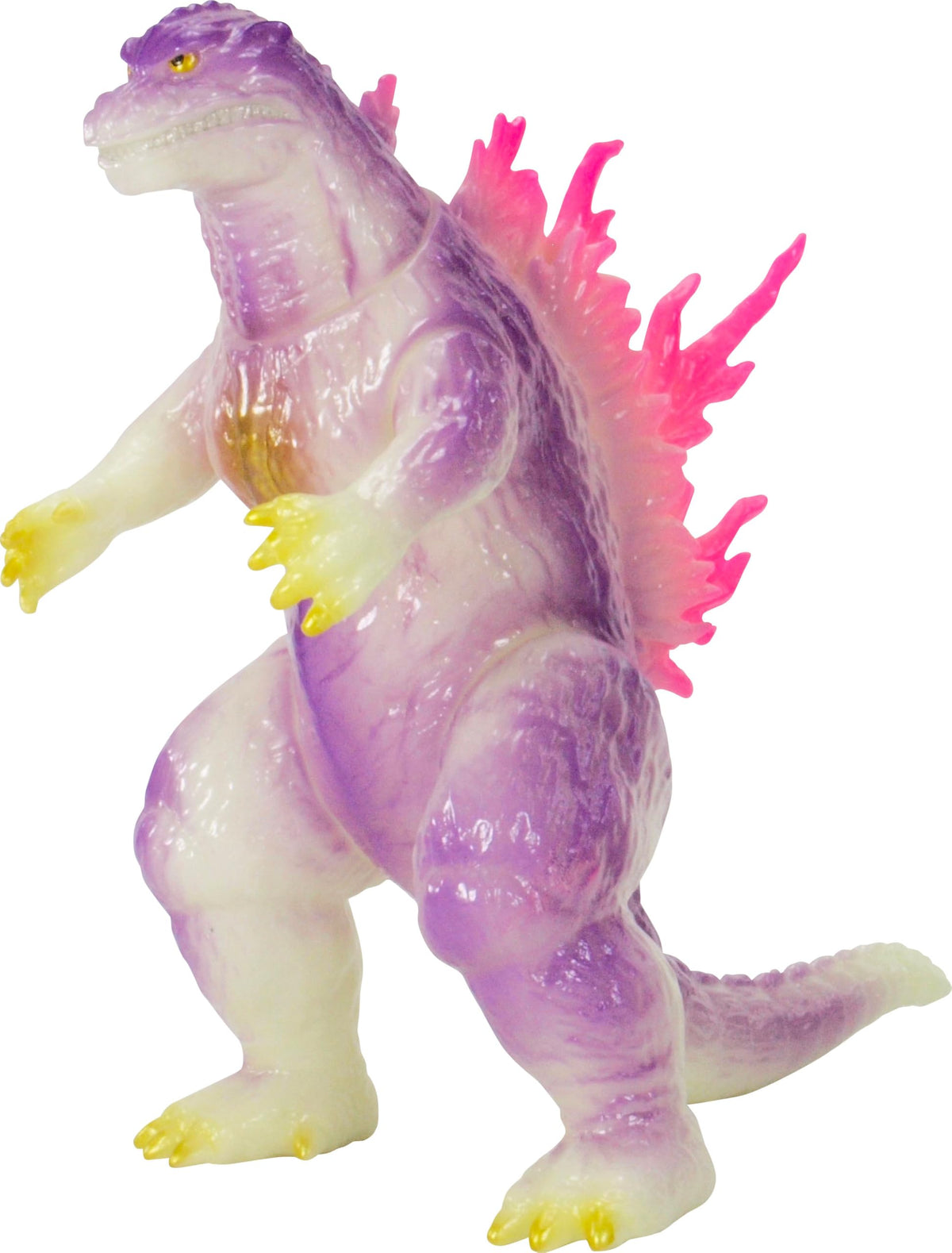 CCP Middle Size Series [Vol. 10] Godzilla (1999) Luminous Purple Ver., Approx. 4.7 inches (120 mm), PVC Pre-Painted Finished Soft Vinyl Figure