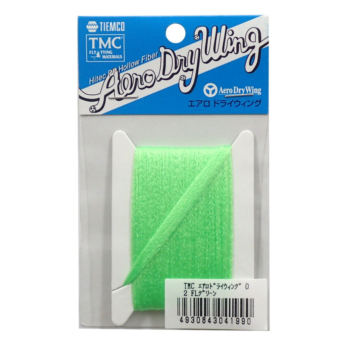 TIEMCO Fly Tying TMC Aerodry Wing FL Green #02