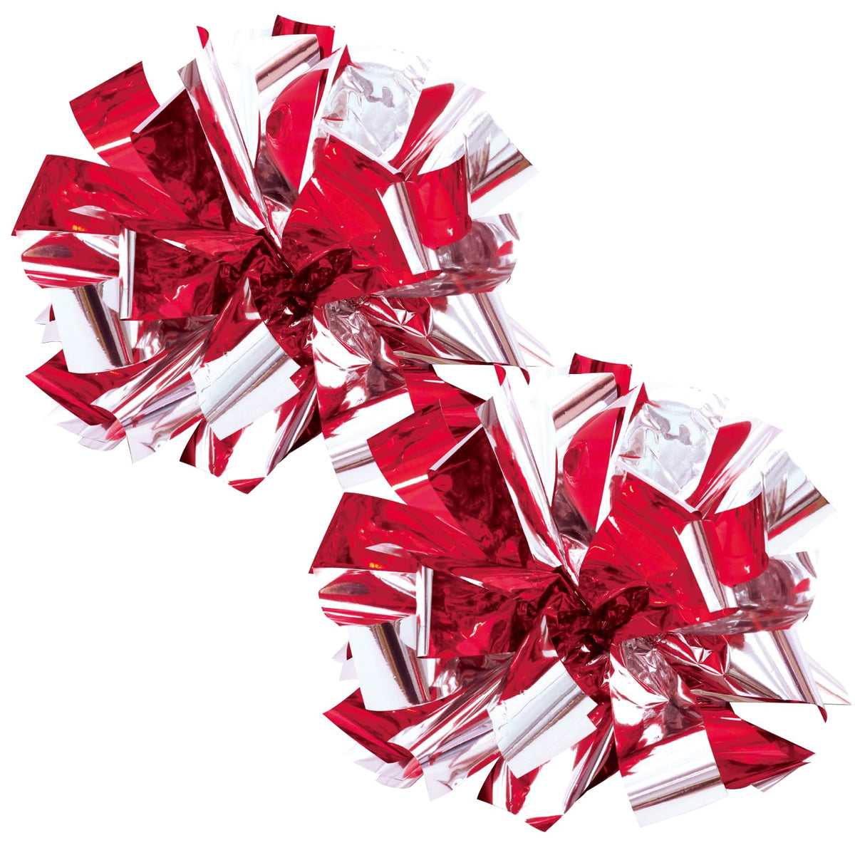 Hand Free Cheer Pom Pom Pink Silver