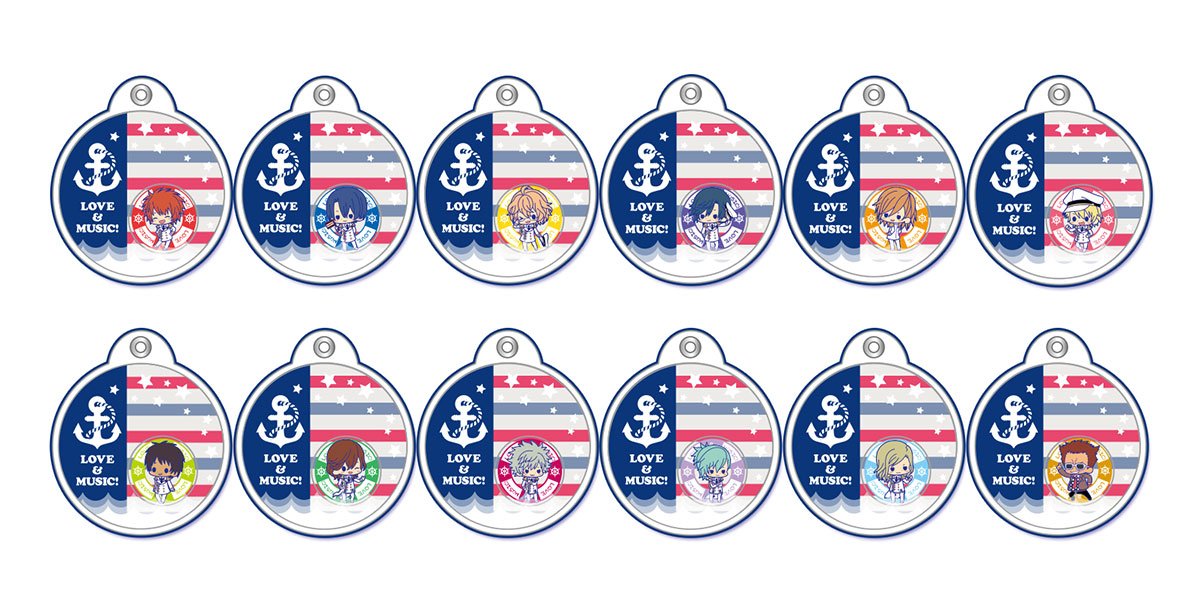 Shining All Star CD of Gel Strap Collection Uta no Prince-sama (character strap) BOX (japan import) by Kotobukiya