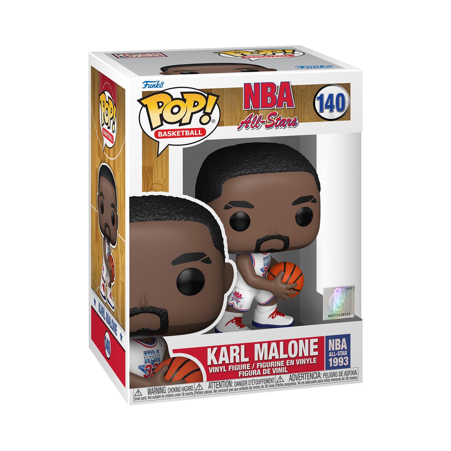 Funko POP! NBA Legends: Karl Malone (White All-Star Uni 1993)