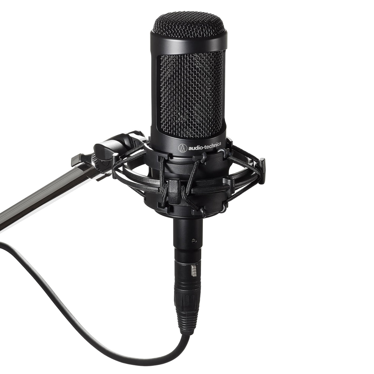 Audio-Technica AT2035 Cardioid Condenser Microphone, Perfect for Studio, Podcasting & Streaming, XLR Output, Includes Custom Shock Mount