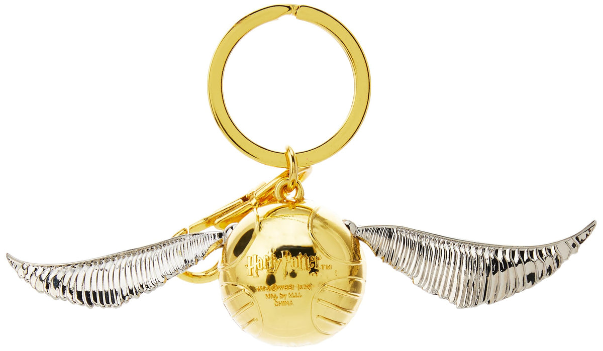 Monogram International Harry Potter Pewter Key Ring: Golden Snitch