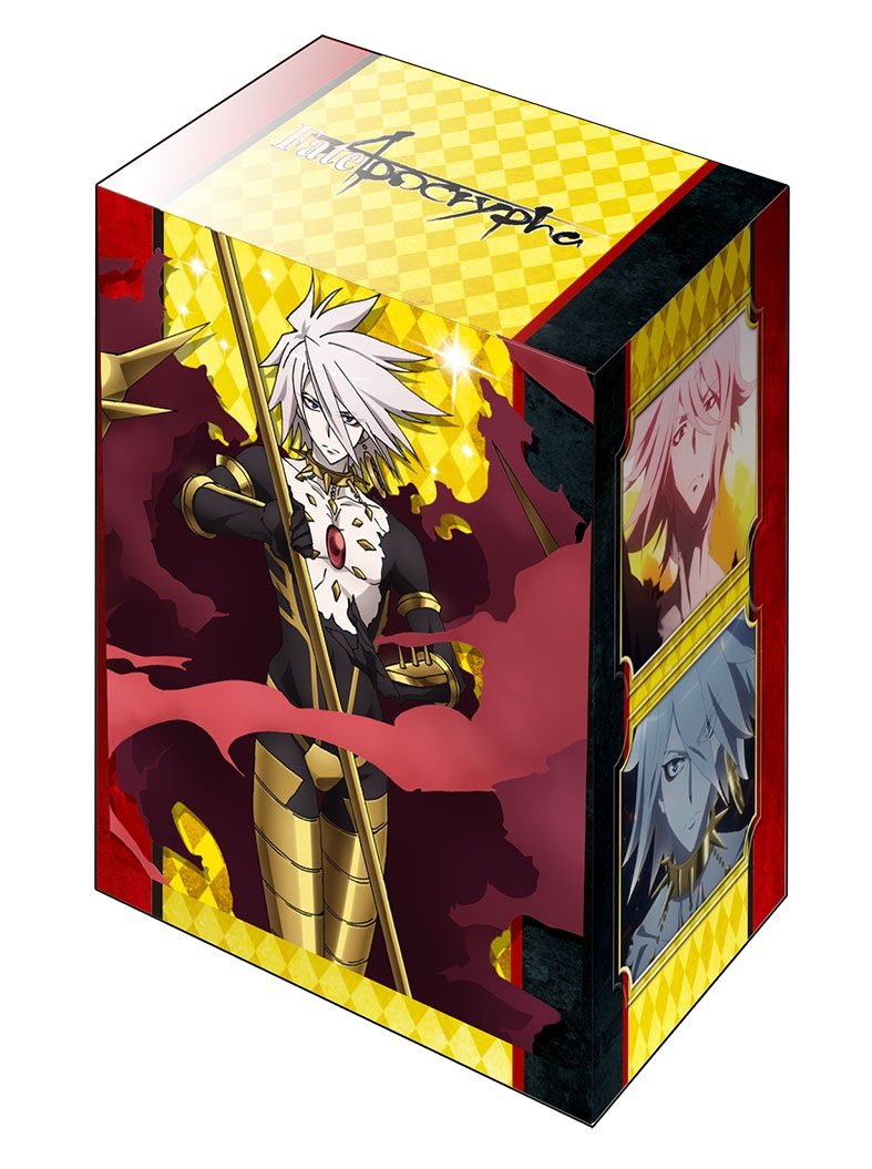 Bushiroad Fate/Apocrypha Karna Lancer of Red Card Game Deck Box Case Holder Collection V2 Vol.401 Anime Art Storage Box