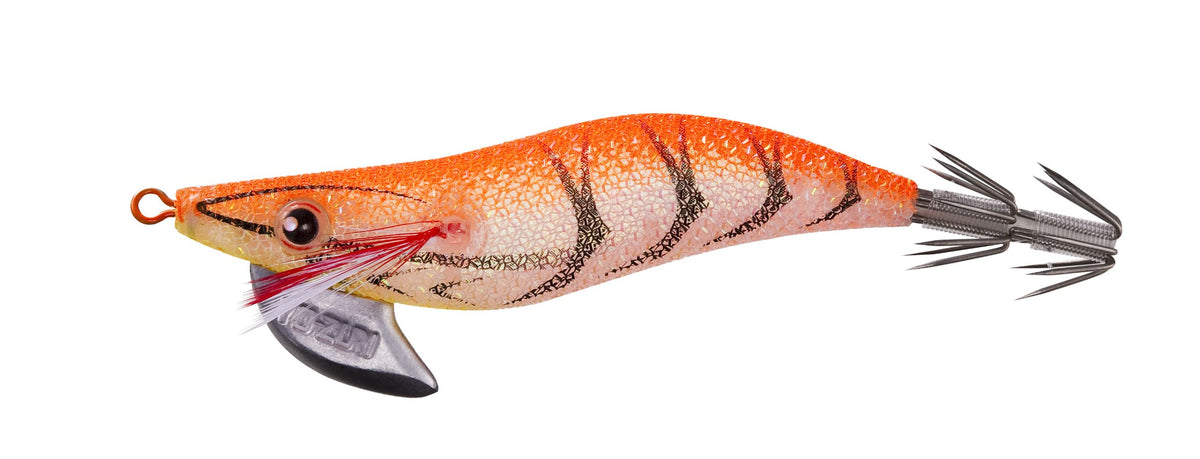 Duel YO-Zuri (Yozuli) Egi: Aoli Q RS No. 1.8 Sloe: Skeleton Luminous Orange Shrimp