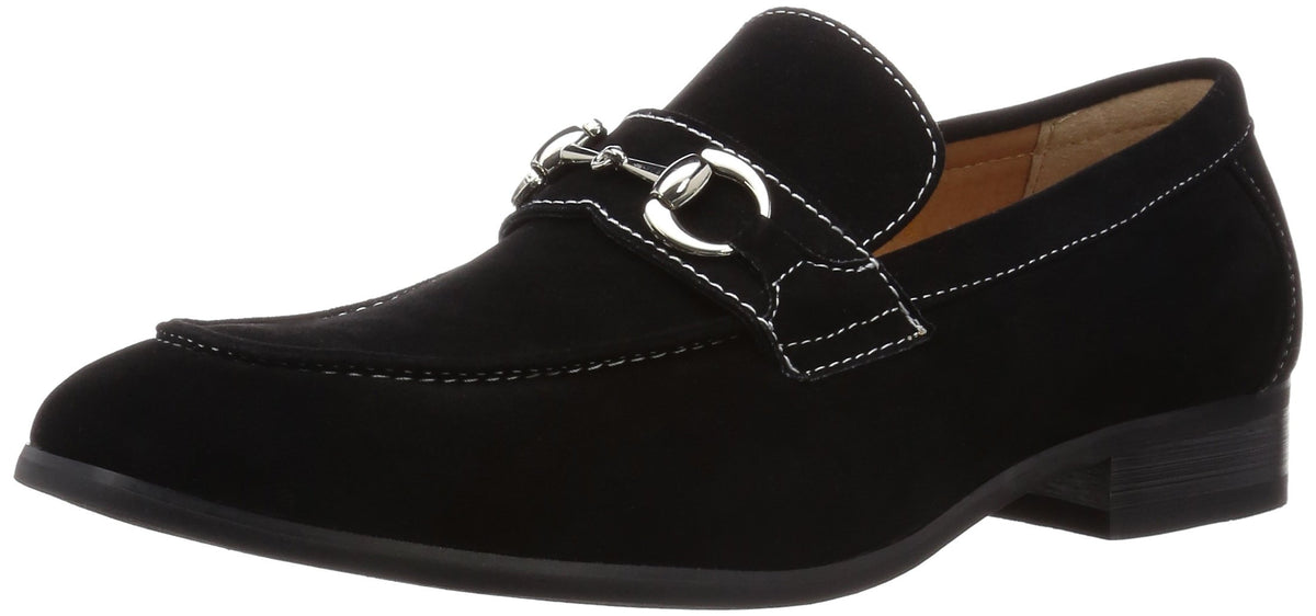 AAA+(サンエープラス) Men's Penny Loafer, Black, 40(25cm)