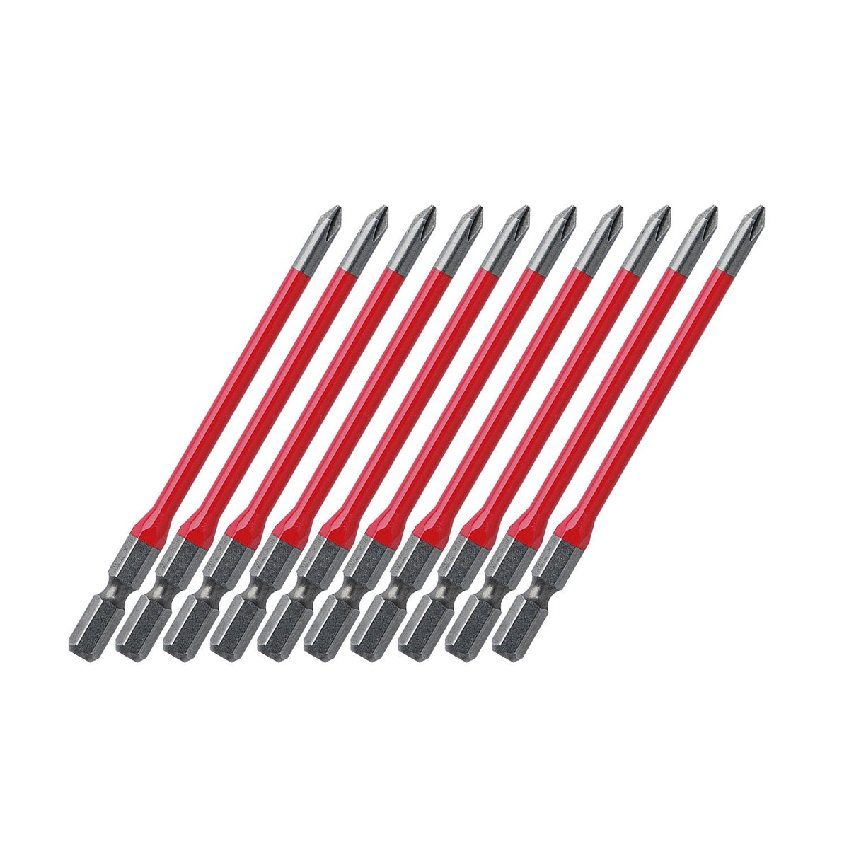 ANEX AC-16M Color Bit with Steps, +1 x 3.9 Inches (1 x 100 mm), Pack of 10
