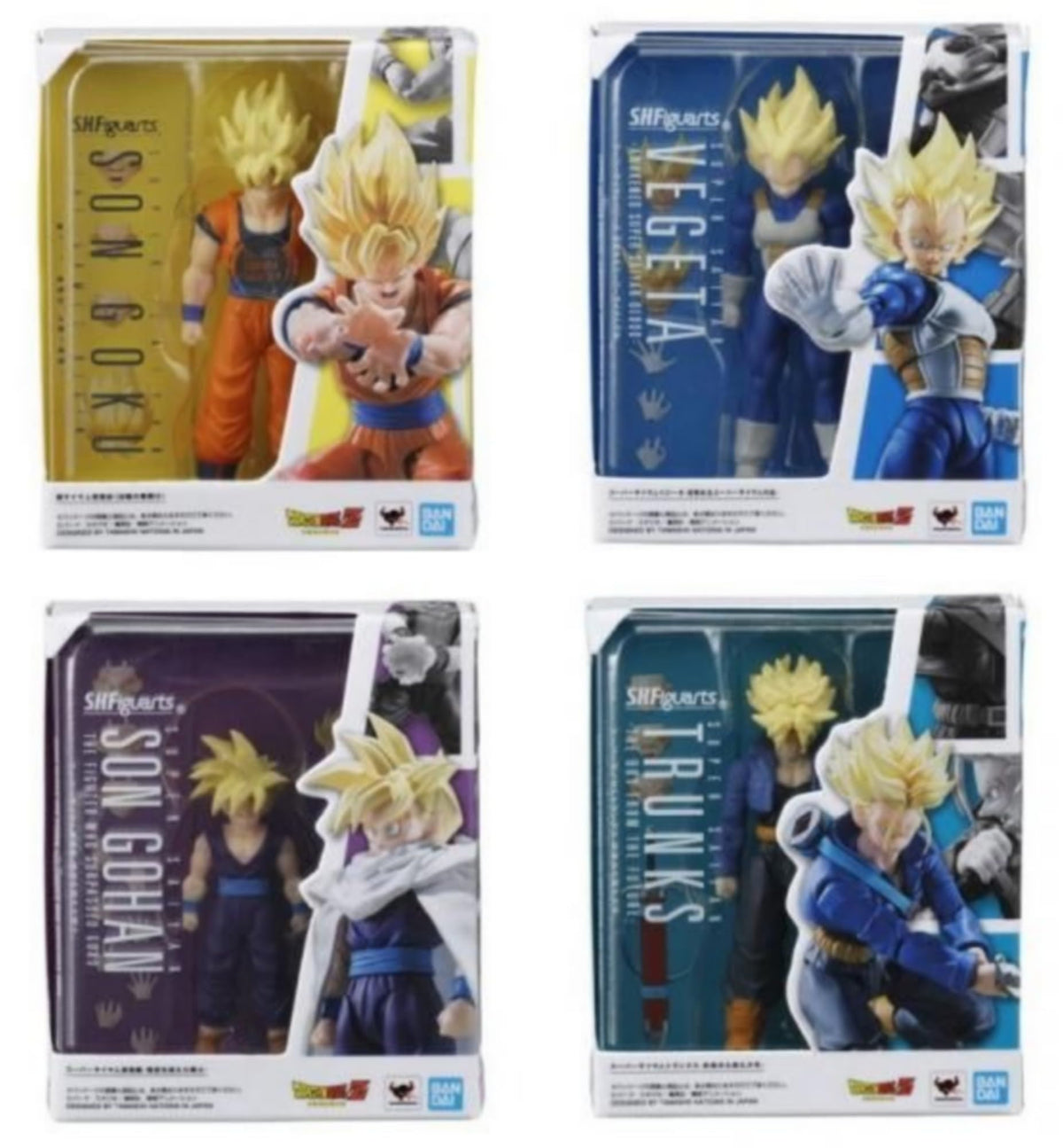 Gashapon Dragon Ball S.H.Figuarts Miniature Collection Set