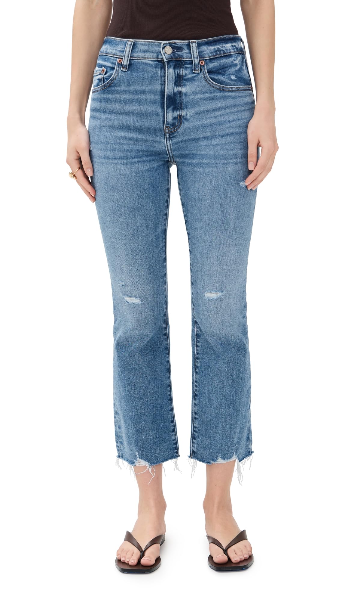 DAZE Women's Shy Girl Jeans, Wide Awake Vintage, 25