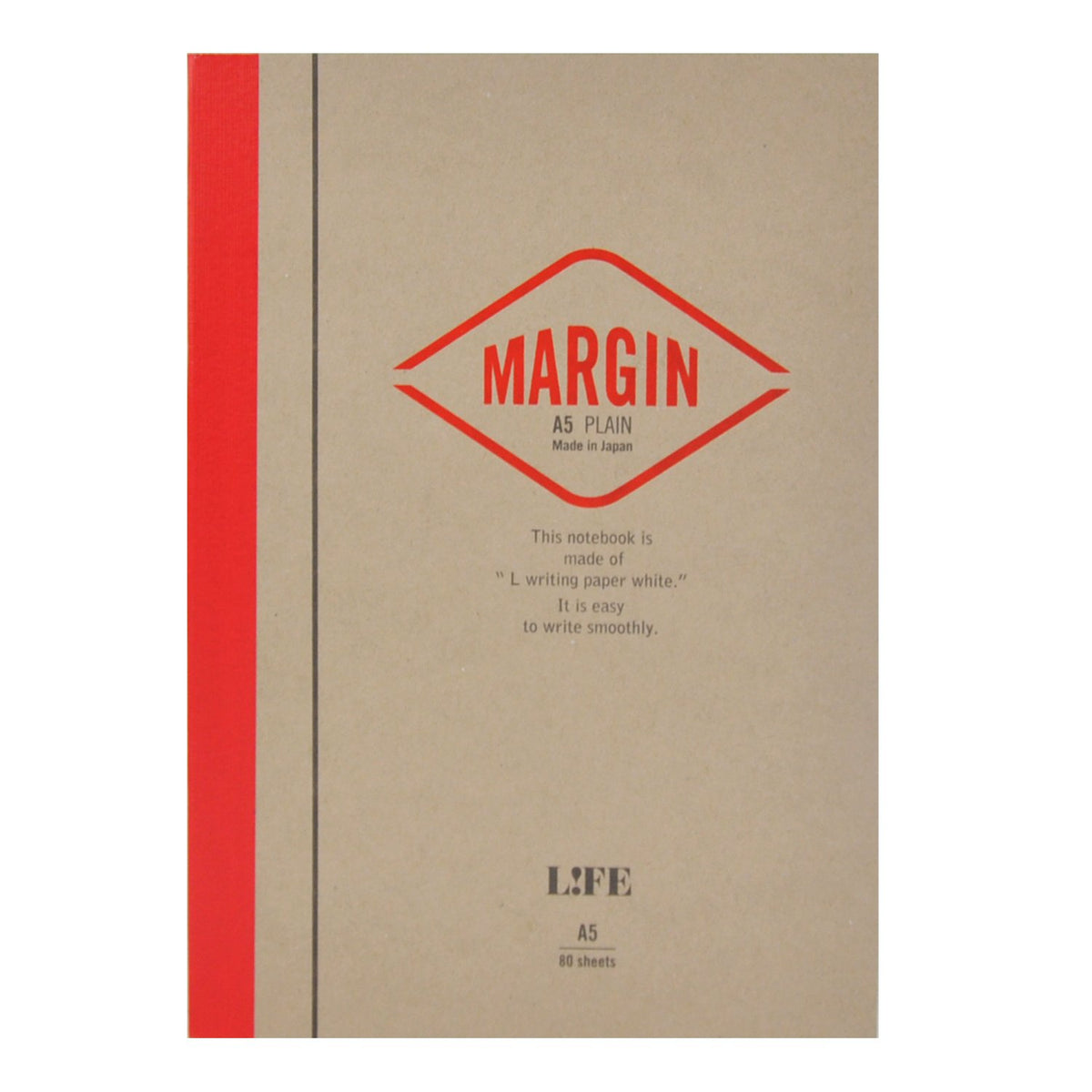 Life Note MARGIN B5 Red N701