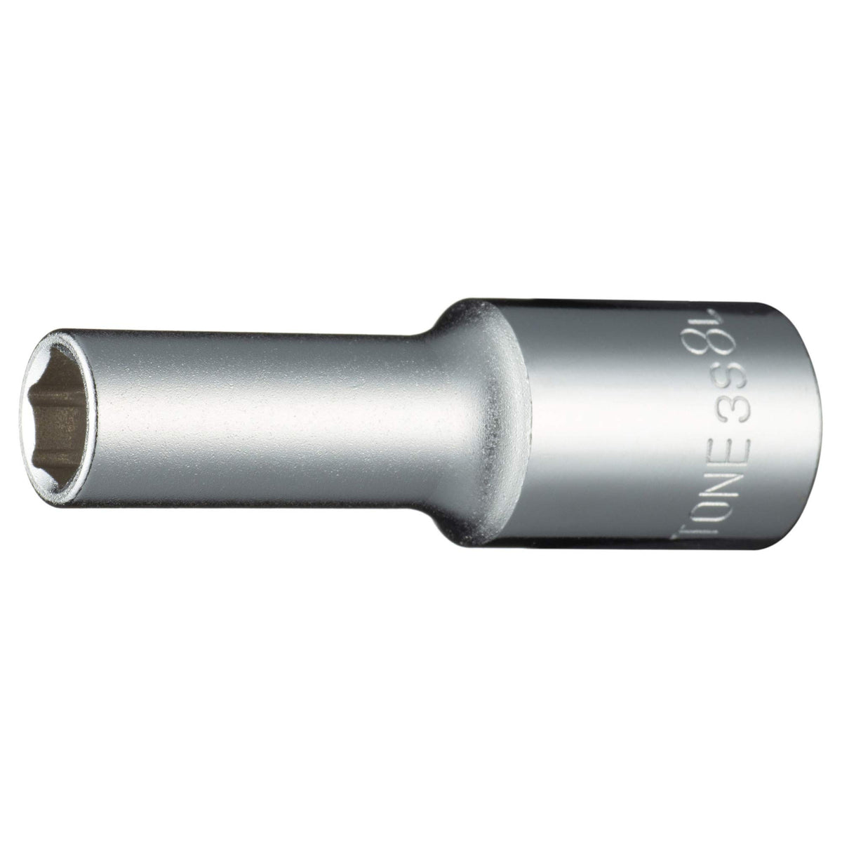 TONE Deep Socket 6-Point 3S-08L 3/8" Inch Drive 08mm