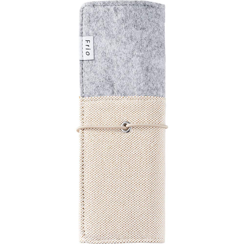 キングジム(Kingjim) King Jim 8401 Frio Pencil Case, Stand Roll, White