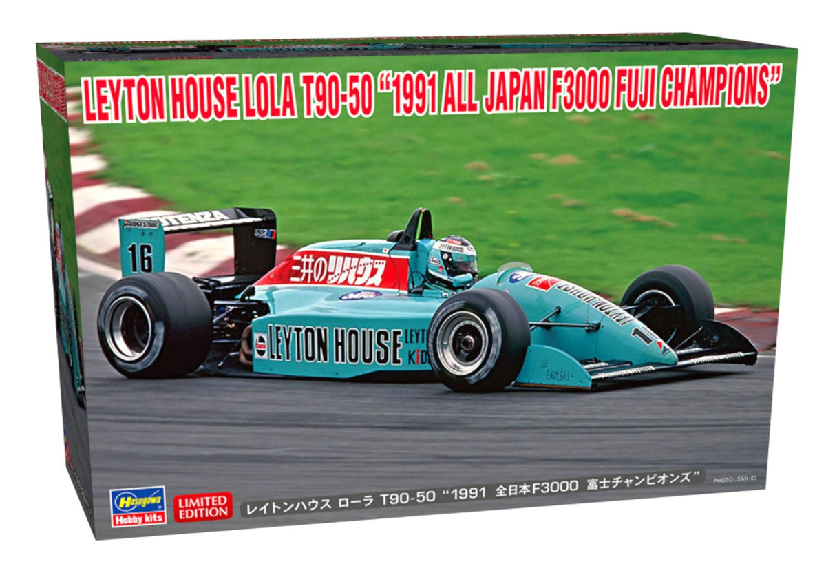 Hasegawa 20643 1/24 Leyton House Lola T90-50 1991 All Japan F3000 Fuji Champions Plastic Model