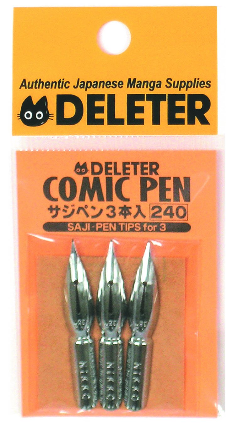 Deleter Manga Comic Pen Saji Pen 3pcs