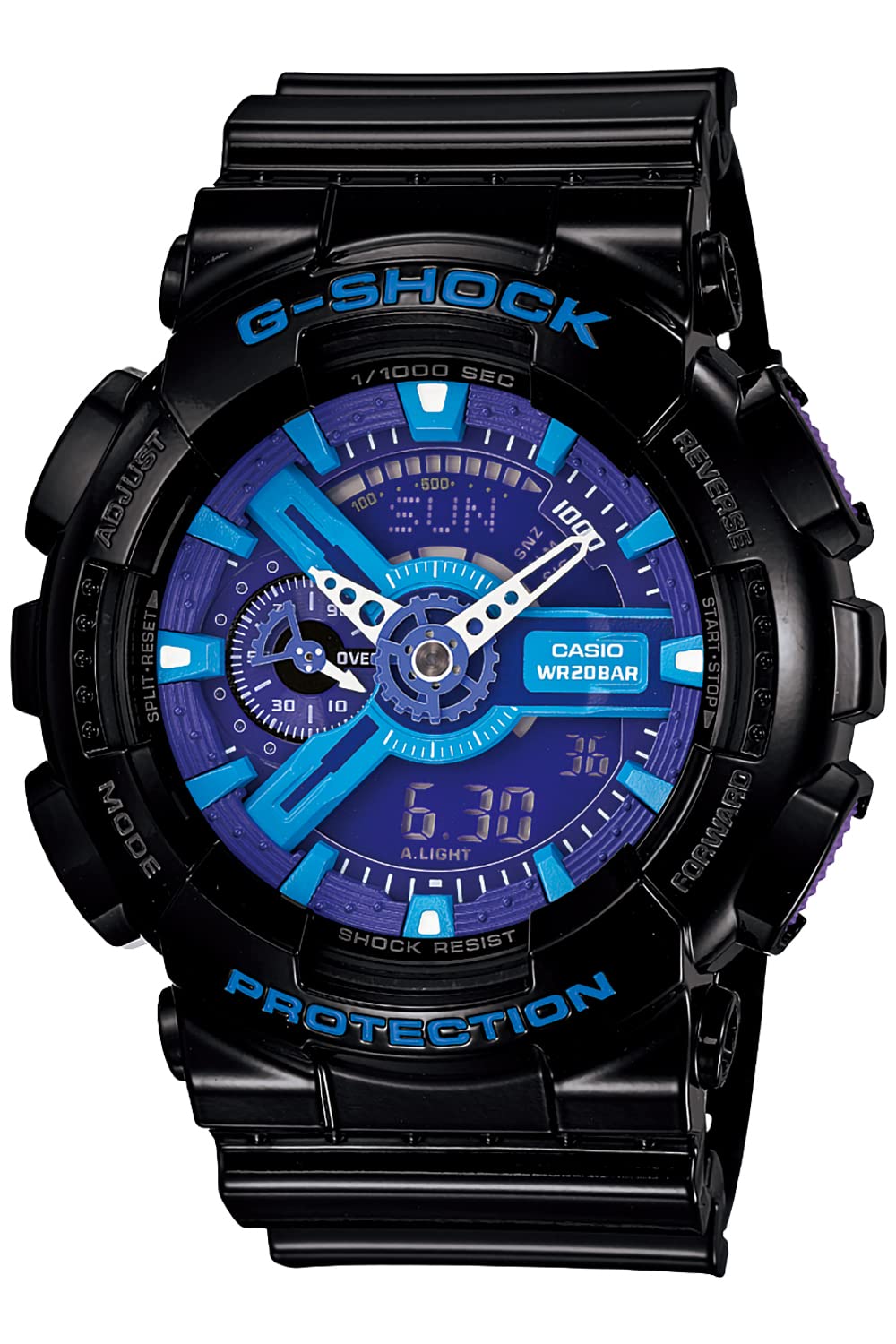 Casio G-shock Hyper Colors Japanese Limited Model [ Ga-110hc-1ajf ]