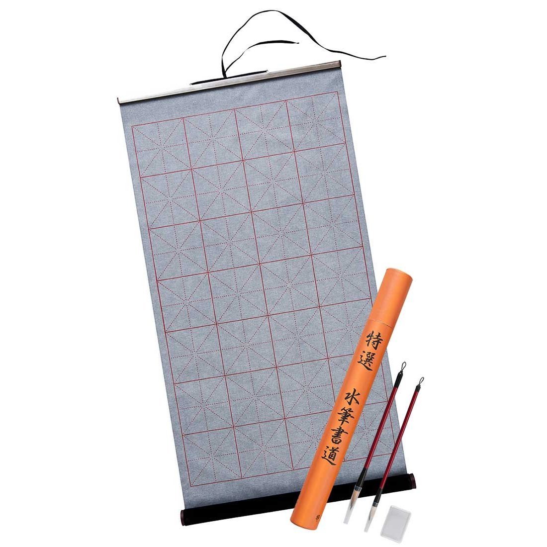 [Choice] India ink calligraphy Suihitsu also Hanshi water write calligraphy set I do not need! fresh sheet with original set AKI (2 pieces of fresh-keeping bag) (japan import)