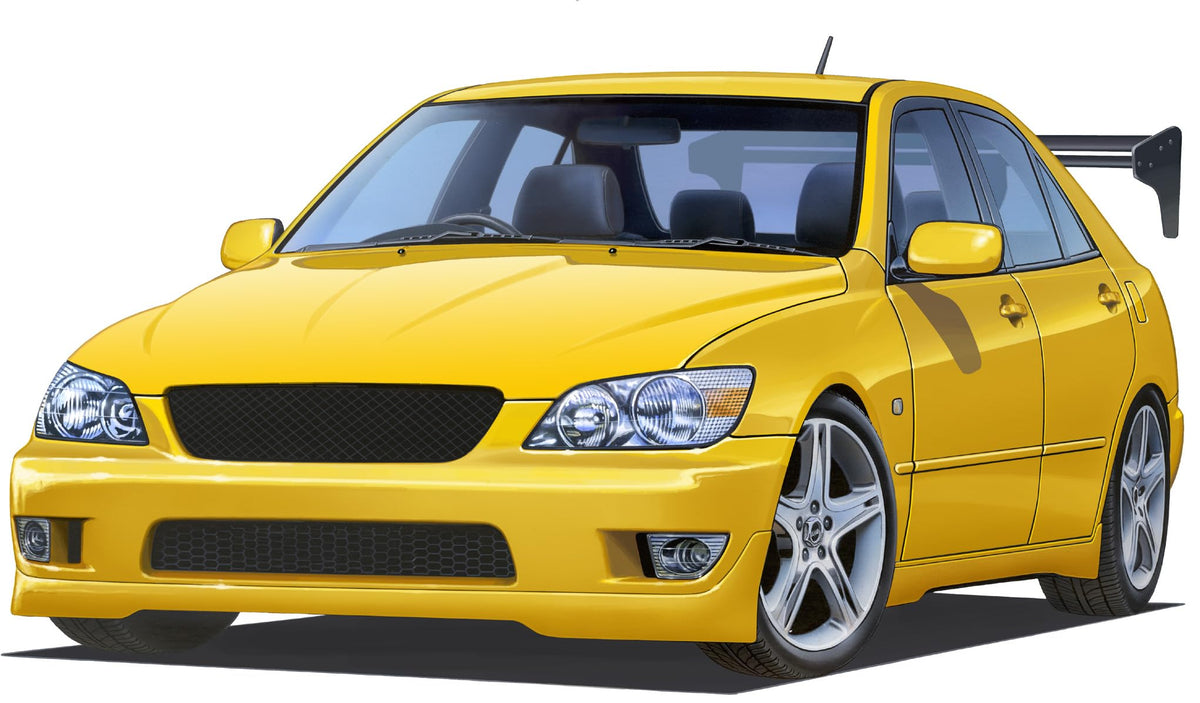 1/24 inch Up Series No. 335 Alteza RS200 (With GT and W Wings) Plastic Model