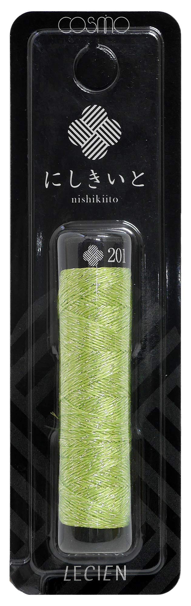 Cosmo Threshold Glitter Embroidered Thread Fountain Water 20 m Roll