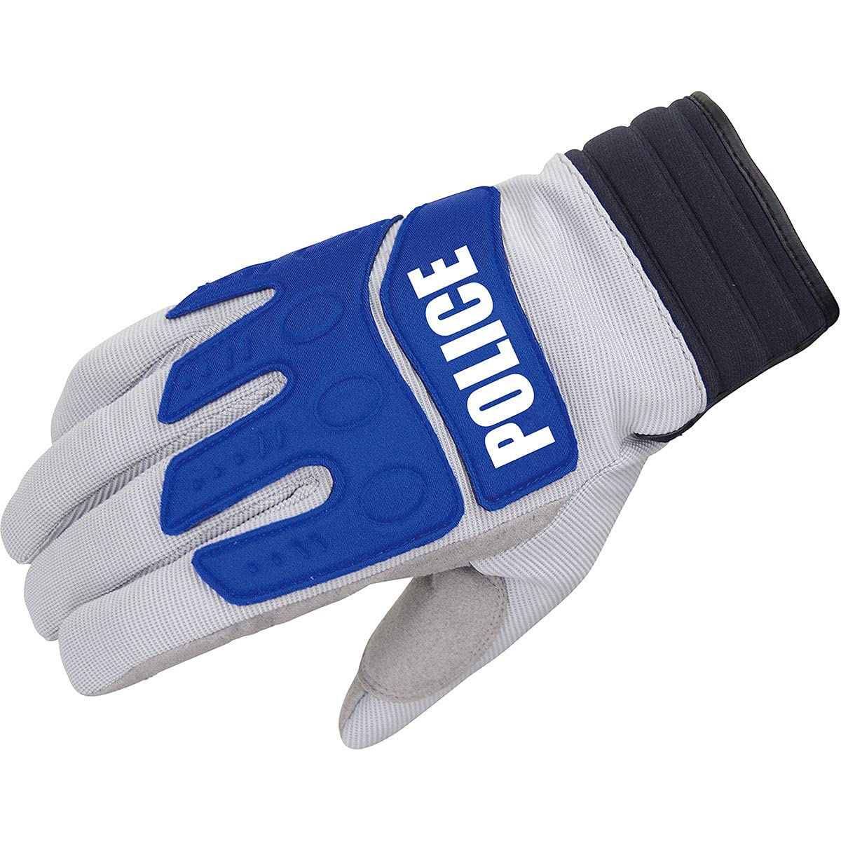 Komine GK-785 Instructor Winter-Gloves POLICE Grey / Blue L 06-785