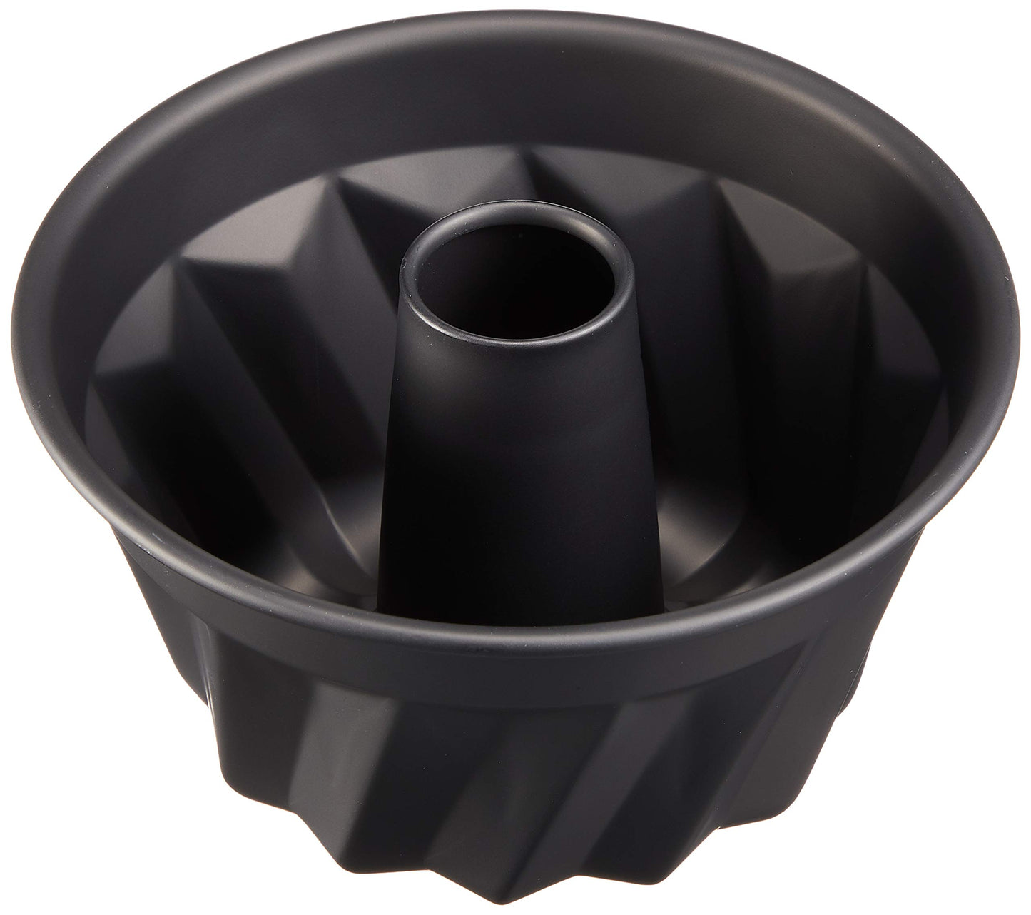 Tiger Crown Kugrof Pan, Unique Kugrof Shape, Black, 5.6 x 3.2 inches, Steel with Silicone Resin Coating, Oven Safe up to 482F (250C), Black