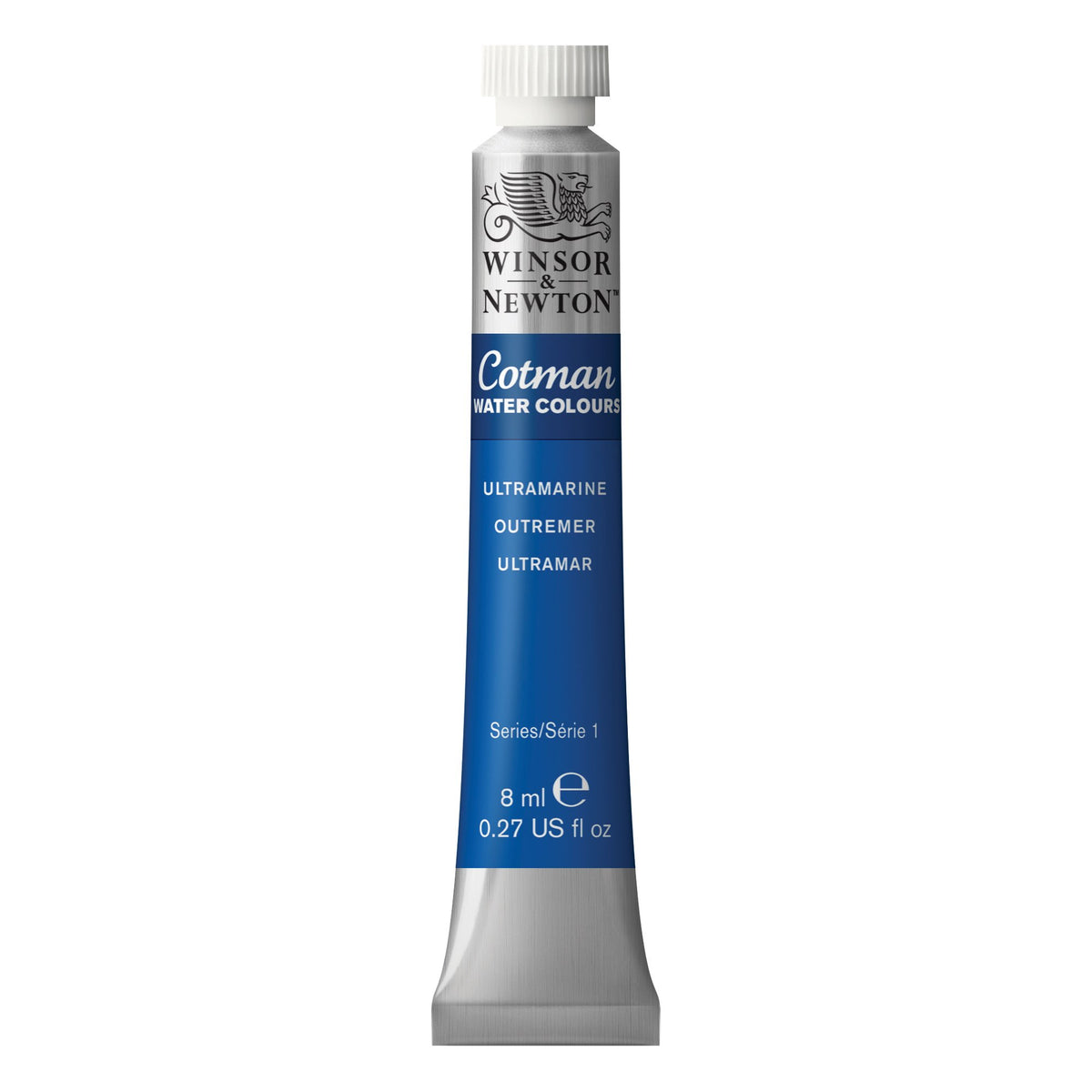 Winsor & Newton Cotman Watercolor Paint, 8ml Tube, Ultramarine