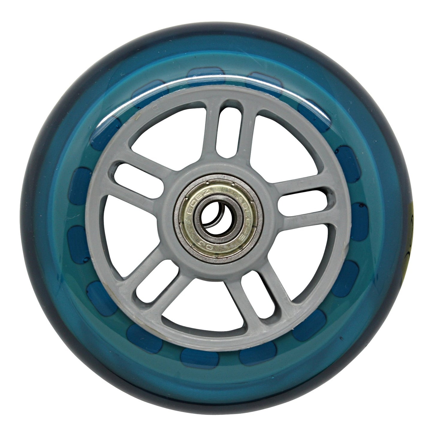 JD Razor 4" Wheel (with Bearings) Blue