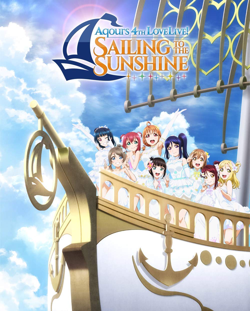 Love Live! Sunshine !! Aqours 4th LoveLive! ~ Sailing to the Sunshine ~ Blu-ray Memorial BOX JAPANESE EDITION