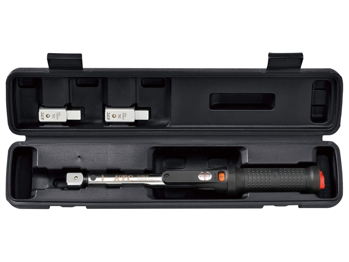 KTC Kyoto Machine Tools TGW025103 9X12 Socket Preset Torque Wrench Head Replacement Set Torque Range 5-25Nm