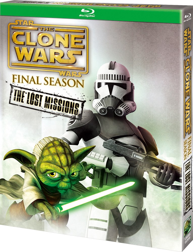 Star Wars: The Clone Wars Final Season The Lost Mission Blu-ray Complete Set (Blu-ray)