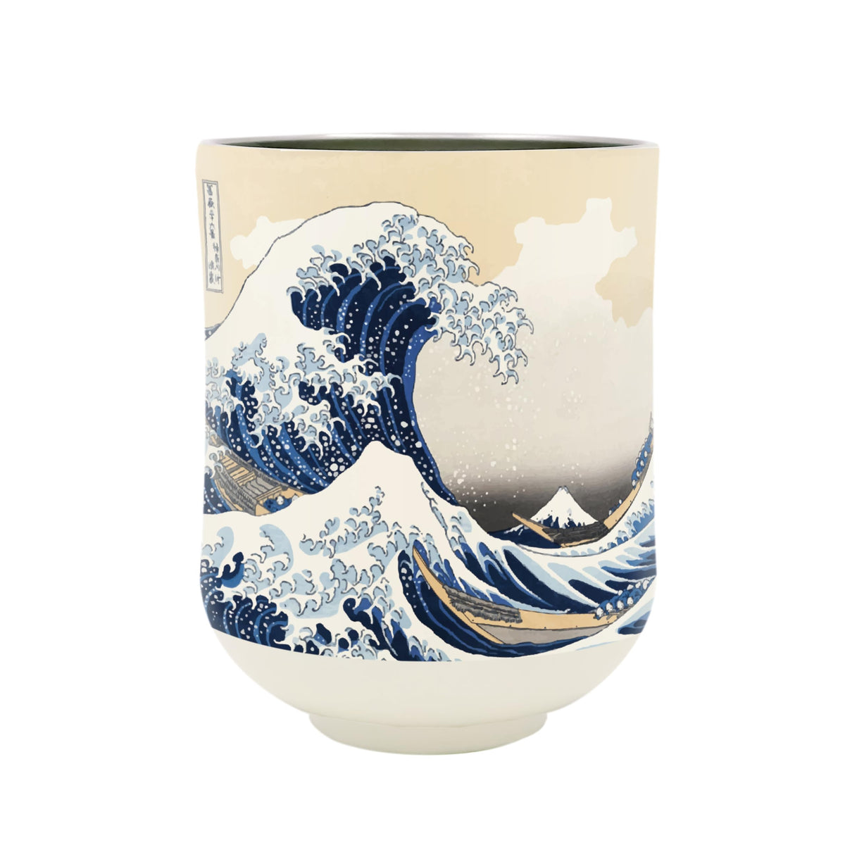 和宝堂 Wahodo 841-201 Vacuum Double Layered Yunomi 10.1 fl oz (300 ml) [Kanagawa Okinawa Waiuri] Vacuum Insulated, Thermal Insulated, Office, Japanese Pattern, Inbound Japanese Painting Souvenir