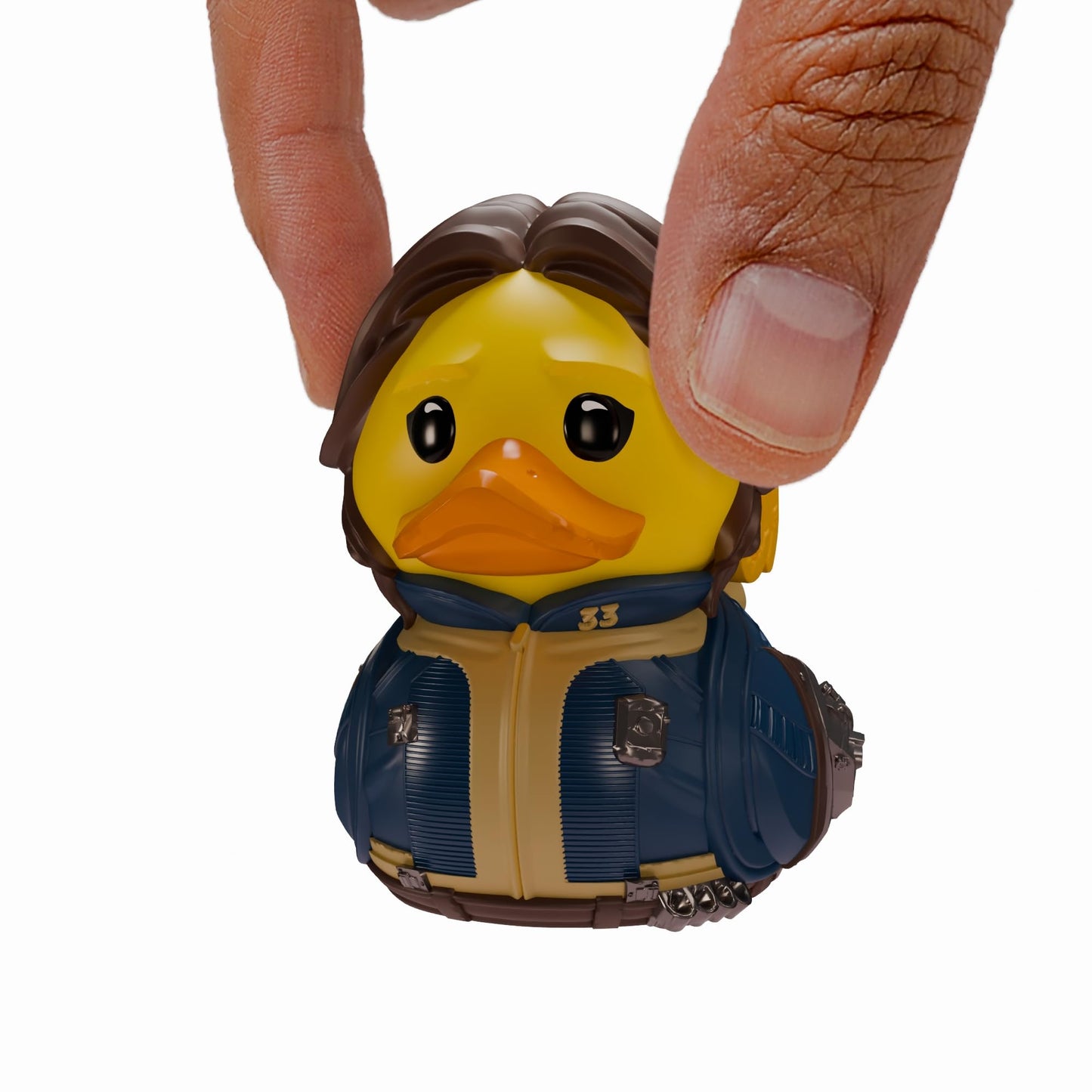 TUBBZ Mini: Fallout TV - Lucy Maclean Cosplaying Rubber Duck Vinyl Figure – Official Collectible for Fans of Fallout TV