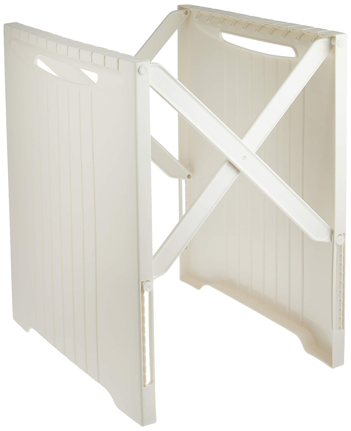 Shinki Synthetic Tombow Trash Can, Made in Japan, Shopping Bag, Sorting Holder, White