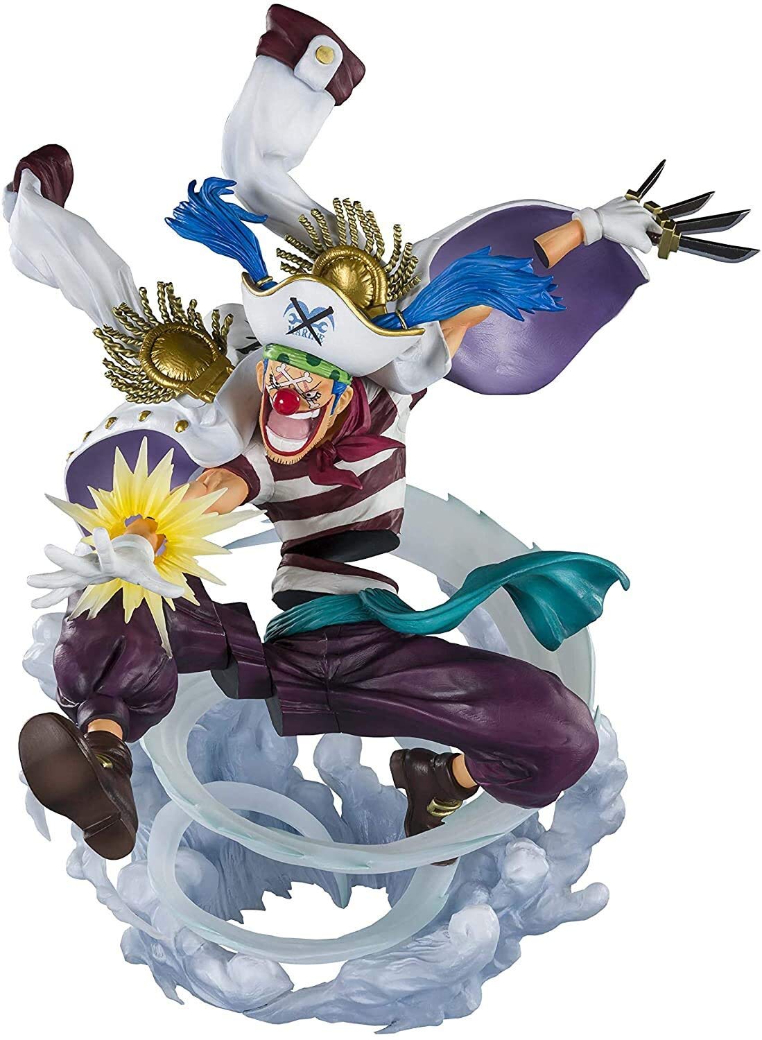 TAMASHII NATIONS - One Piece - [Extra Battle] Buggy The Clown -Paramount War-, Bandai Spirits FiguartsZERO Collectible Statue