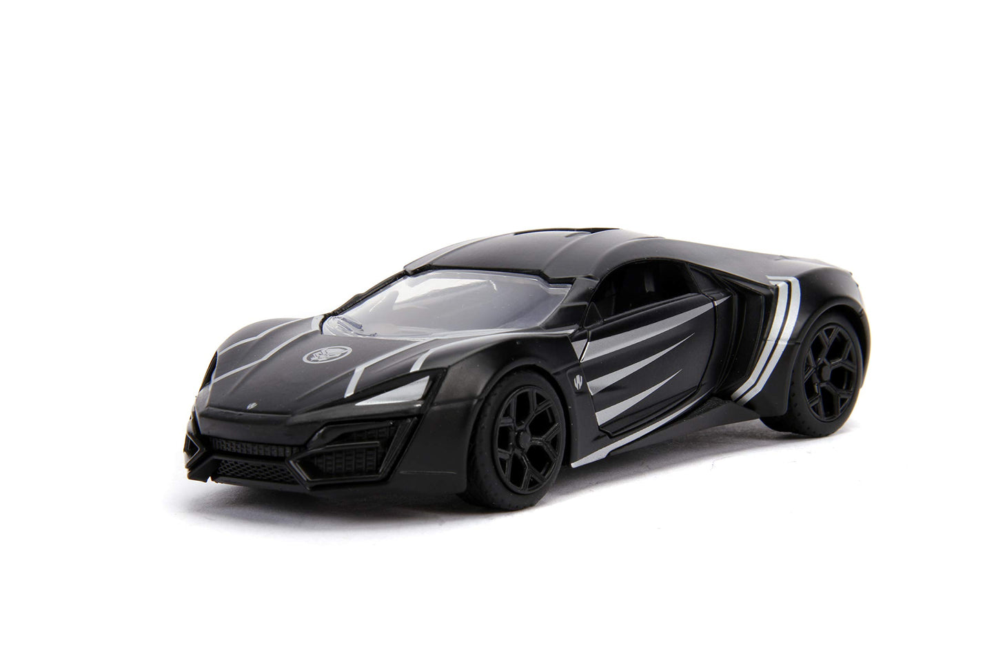 Jada Toys Metals Die-Cast Avengers W Motors Lykan HyperSport, 1:32 Scale Die-Cast Vehicle Black (JA30302)