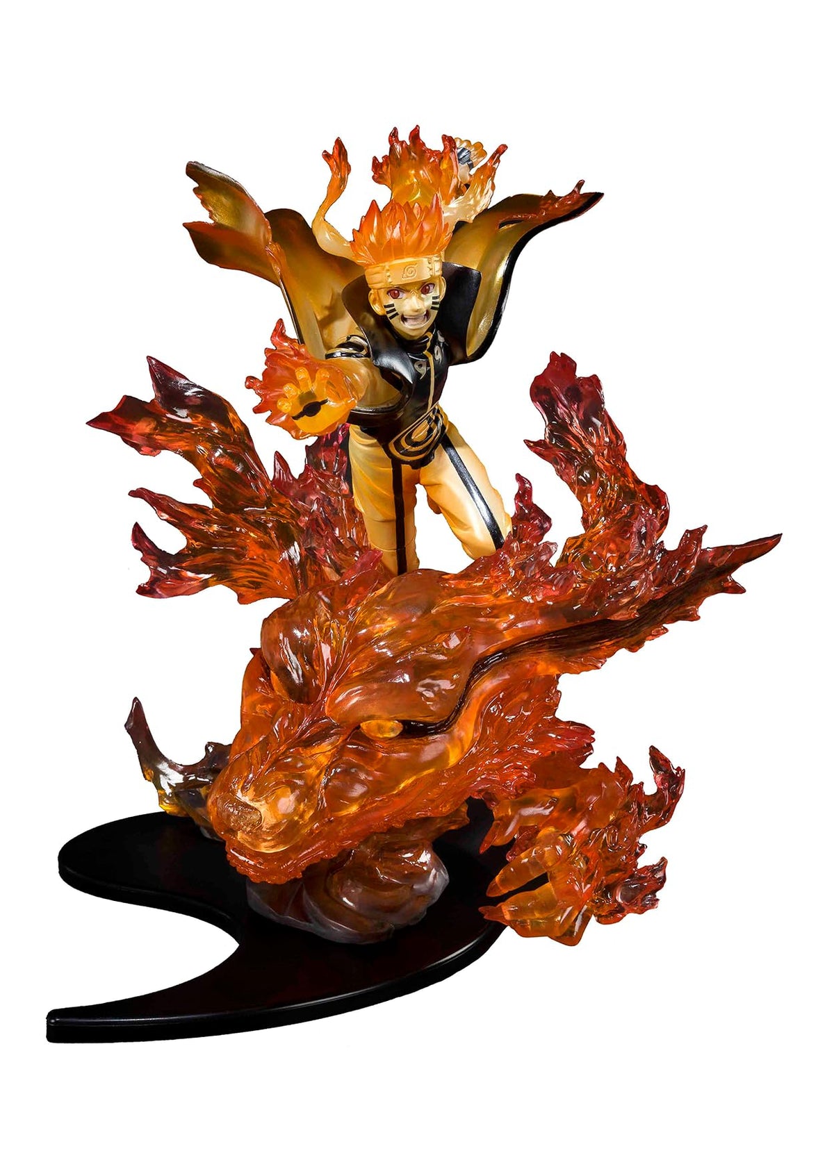 TAMASHII NATIONS - Naruto Shippuden - Naruto Uzumaki -Kurama- Kizuna Relation FiguartsZERO Collectible Figure