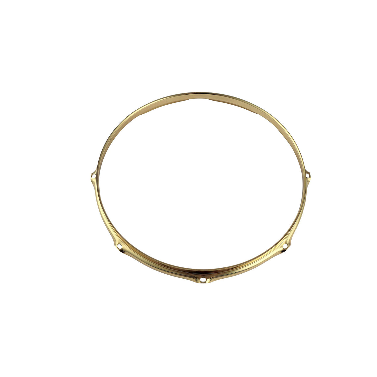 TAMA Snare 2.3mm Brass Custom Flange Hoop Butterside 14" 8 Holes MSP14-8