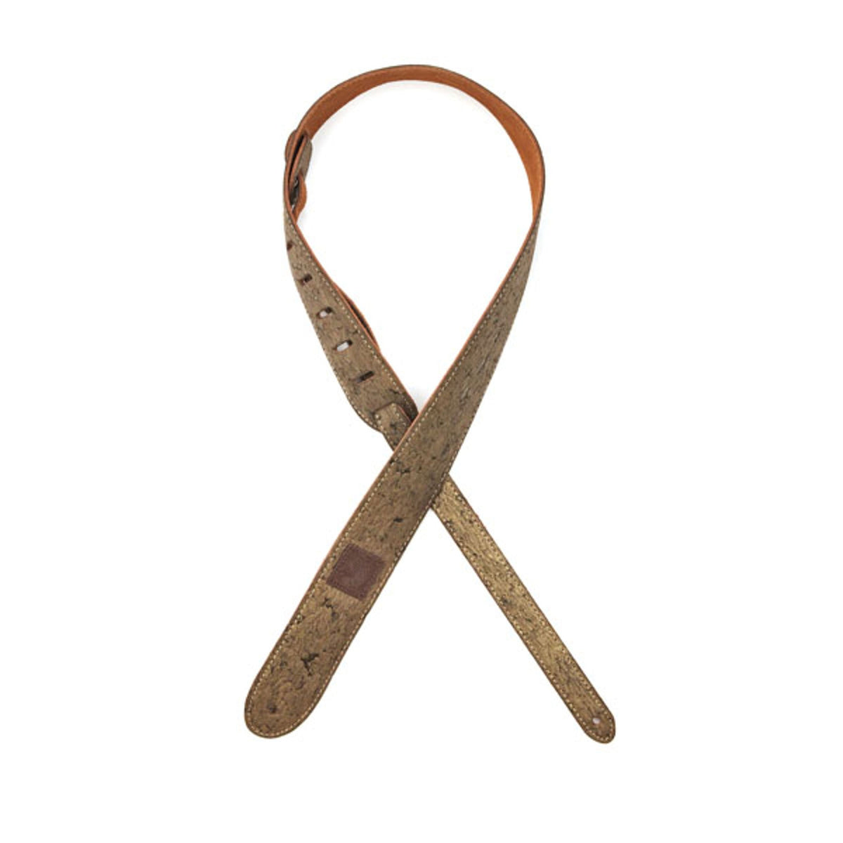 D'Addario Accessories Planet Waves 20SD03 2-Inch Suede with Gold Cork design