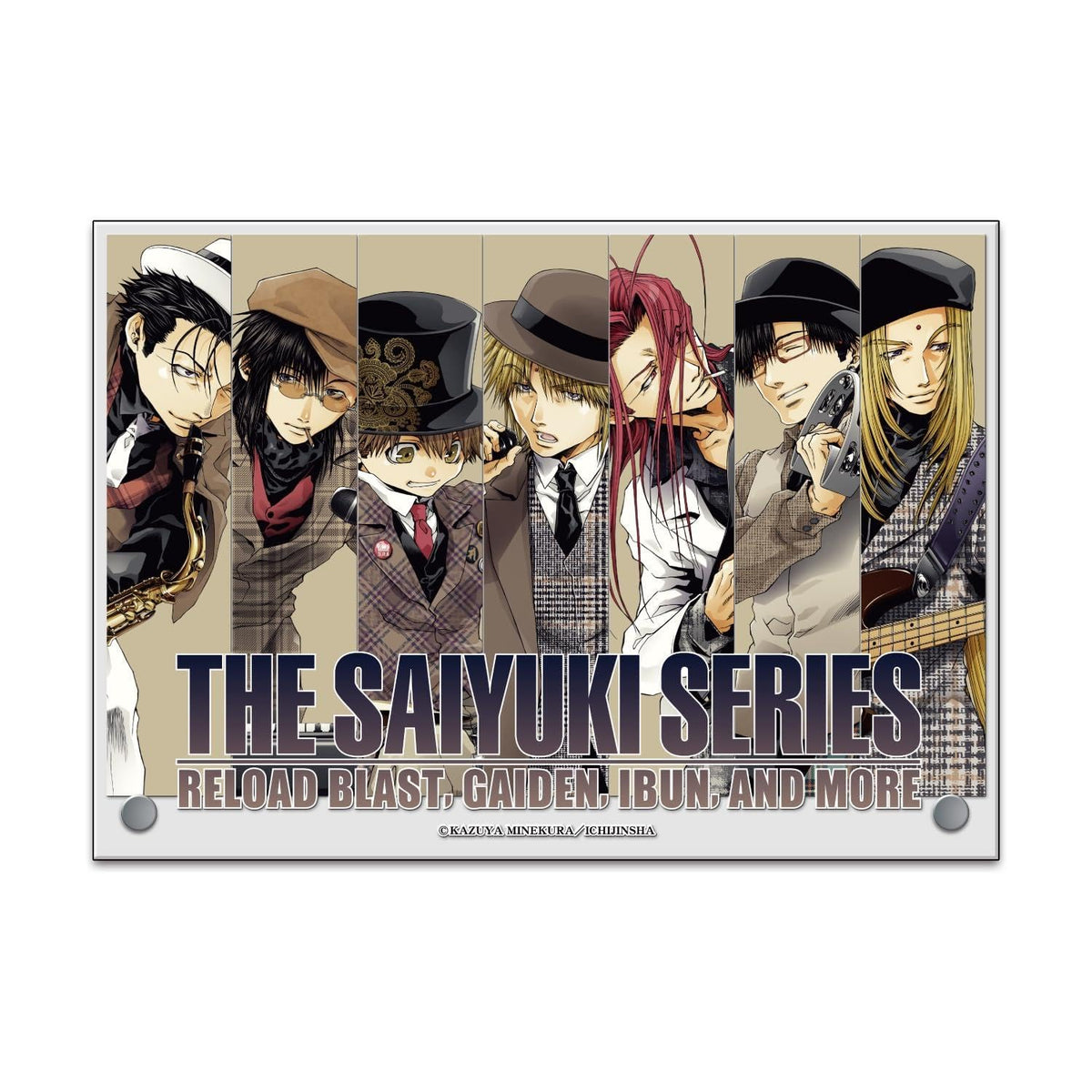 Zuku Series Band Ver. A5 Acrylic Panel Version B