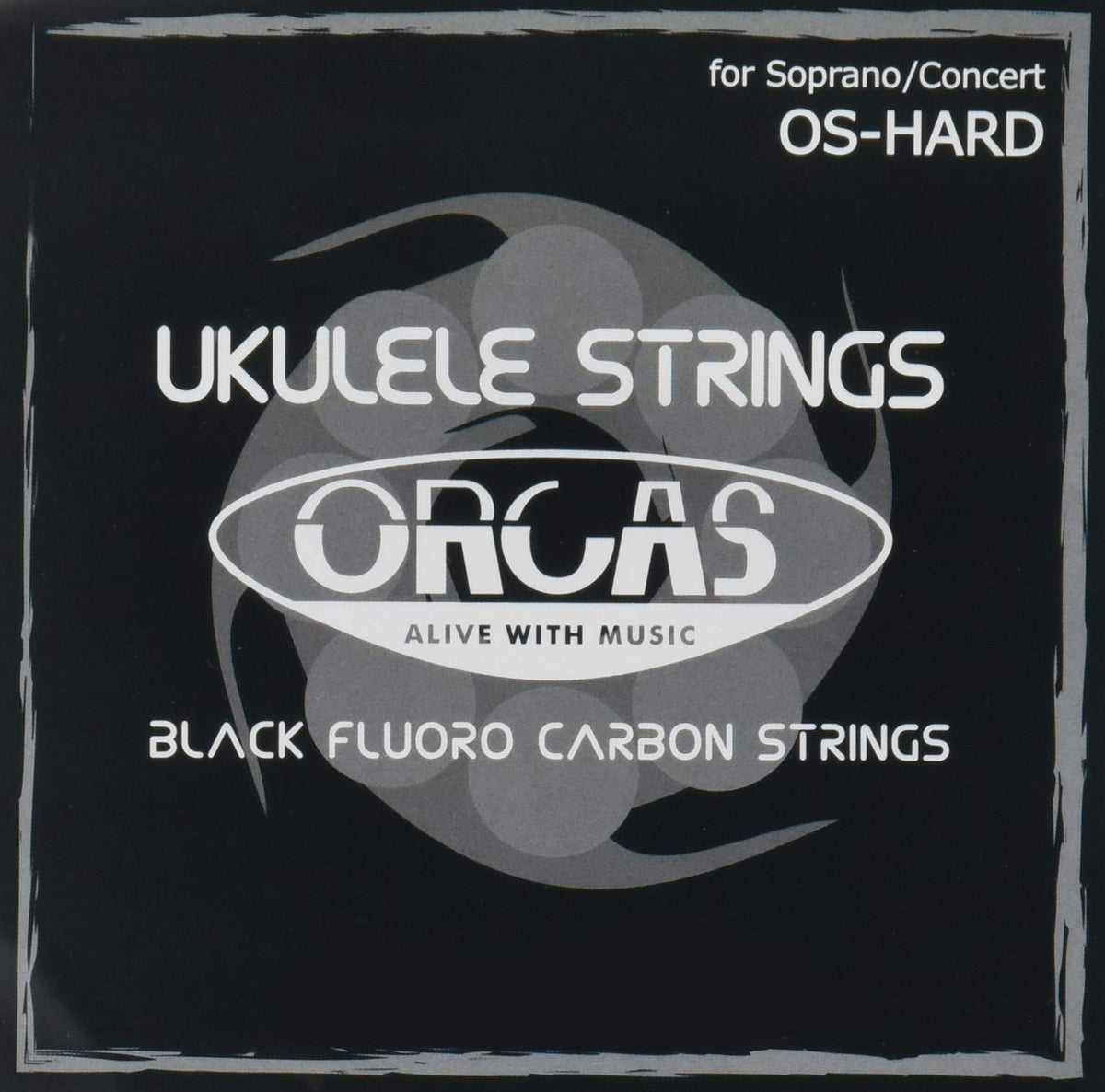 ORCAS Ukulele String Set, Soprano, OS-HARD for Concerts
