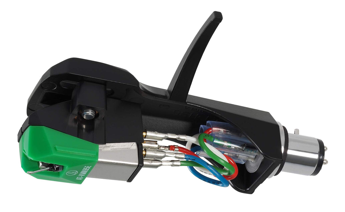 Audio-Technica AT-VM95E/H Turntable Headshell/Cartridge Combo Kit Green